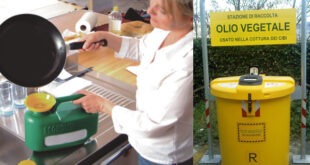 raccolta olio vegetale domestico