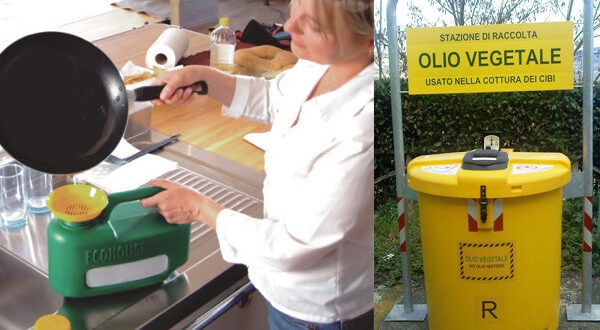 raccolta olio vegetale domestico