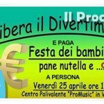 festa bambini a pagamento