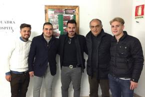 i nuovi acquisti del procida con il ds governucci ed il presidente muro