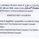 convocazione consiglio comunale