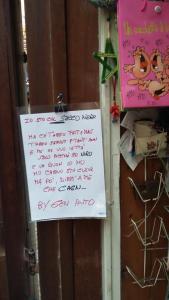 Io sto con il sacco nero