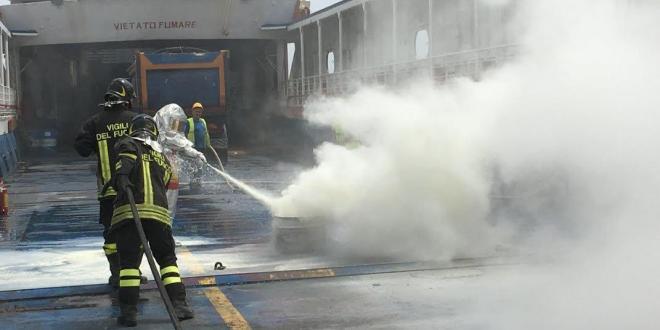 Esercitazione antincendio Ischia