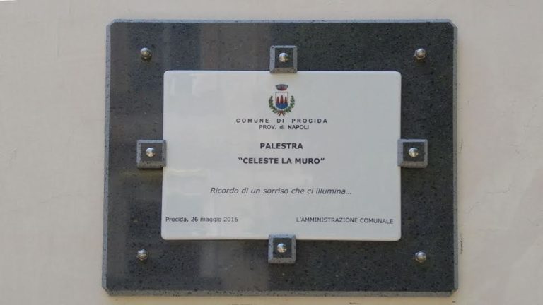 Targa commemorativa Celeste La Muro e1464978770150