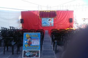 Burattini a Piazza Marina Grande