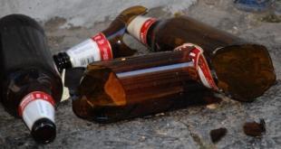 divieto bottiglie di vetro