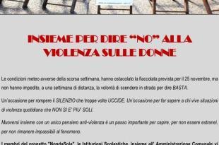 Insieme per dire NO alla violenza