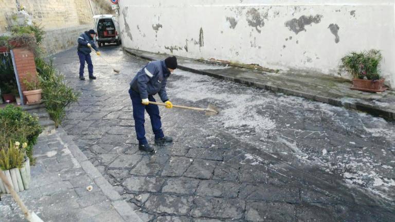 Ghiaccio a Salita Castello
