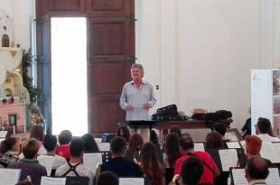 Prove banda con Johan de Meij