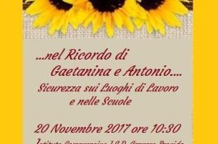 Ricordo di Gaetanina ed Antonio
