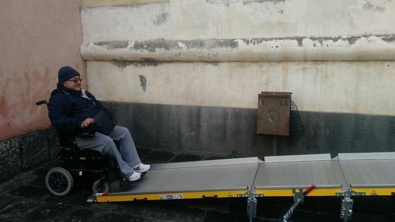 Rampa disabili ex chiesa di San Giacomo