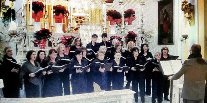 foto coro concerto marina Grande Marzo 2018