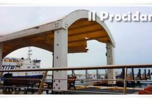 pontile impattato dal s. pietro