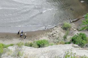 Frana spiaggia Chiaia