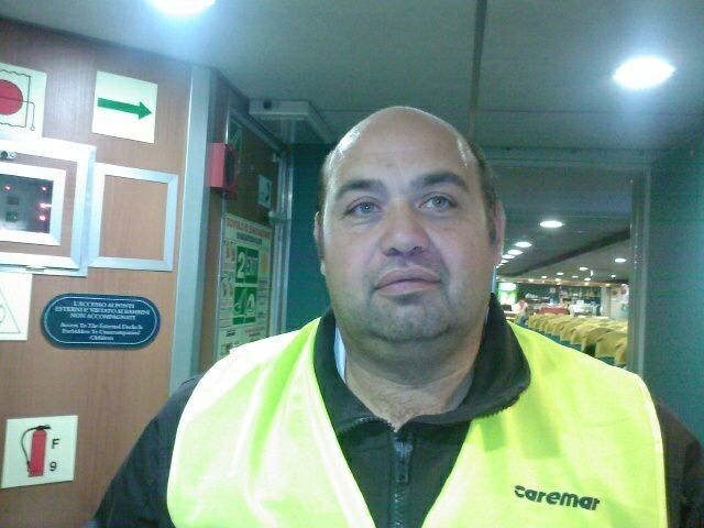Michele Panariello lavoratore caremar