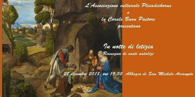 Coro pleiadi 28 dicembre