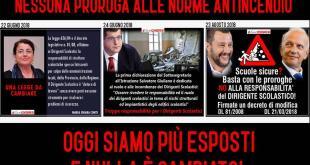 Scuole sicure nessuna proroga