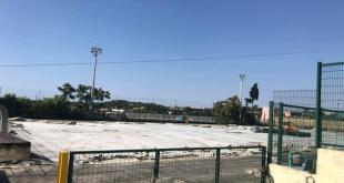 Lavori campo sportivo