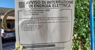 interruzione enel 13 novembre