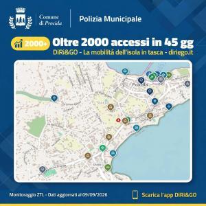 Procida, app viabilità Polizia Municipale: oltre 2000 accessi in 45 giorni procida app diriego polizia municipale accessi