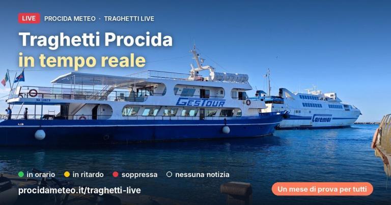 traghetti procida tempo reale x